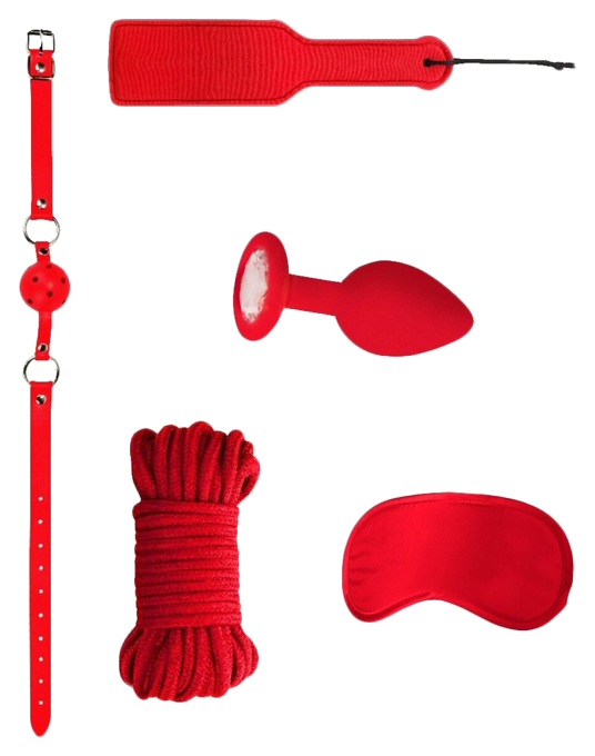 фото Красный игровой набор introductory bondage kit №5 shots media bv