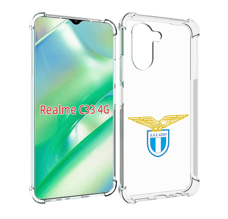 

Чехол MyPads фк лацио для Realme C33 4G, Прозрачный, Tocco