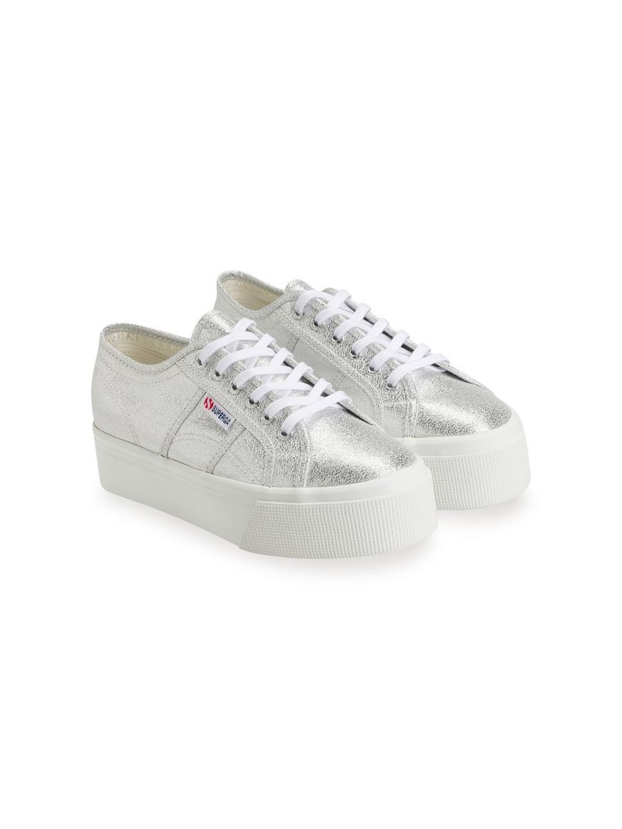 

Кеды женские Superga 1417904 серебристые 38 EU, Серебристый, 001417904