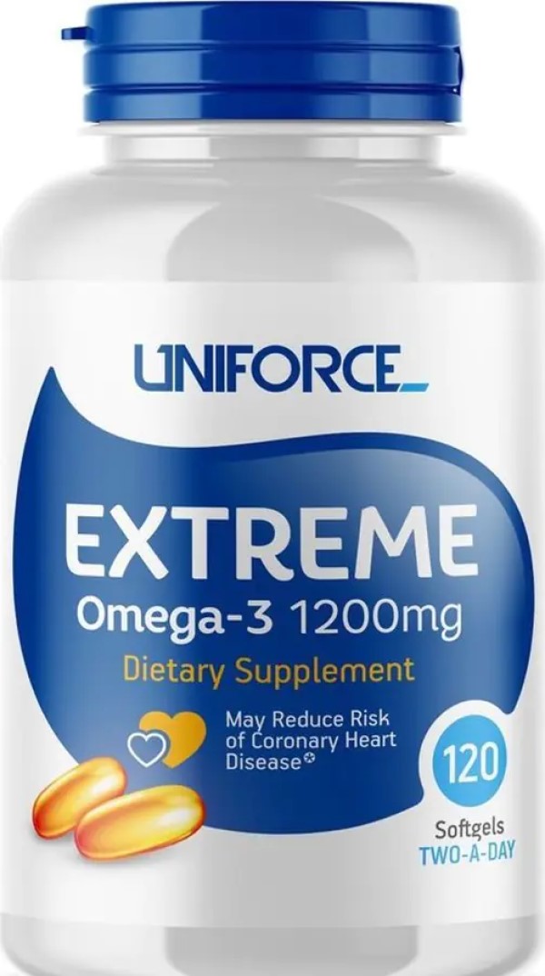 

Uniforce Extreme Omega-3 1200 мг капсулы 120 шт.