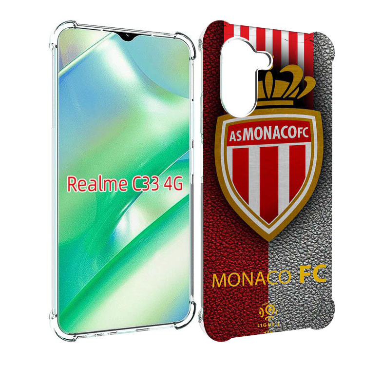 

Чехол MyPads фк монако для Realme C33 4G, Прозрачный, Tocco