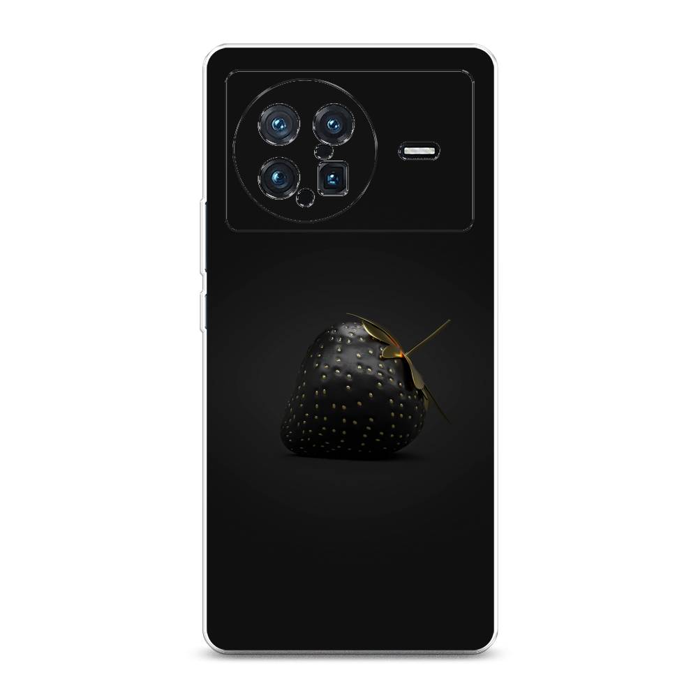 фото Силиконовый чехол "черная клубника" на vivo x note awog