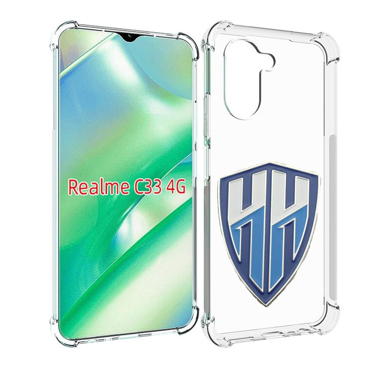 

Чехол MyPads фк нижнии новгород мужской для Realme C33 4G, Прозрачный, Tocco