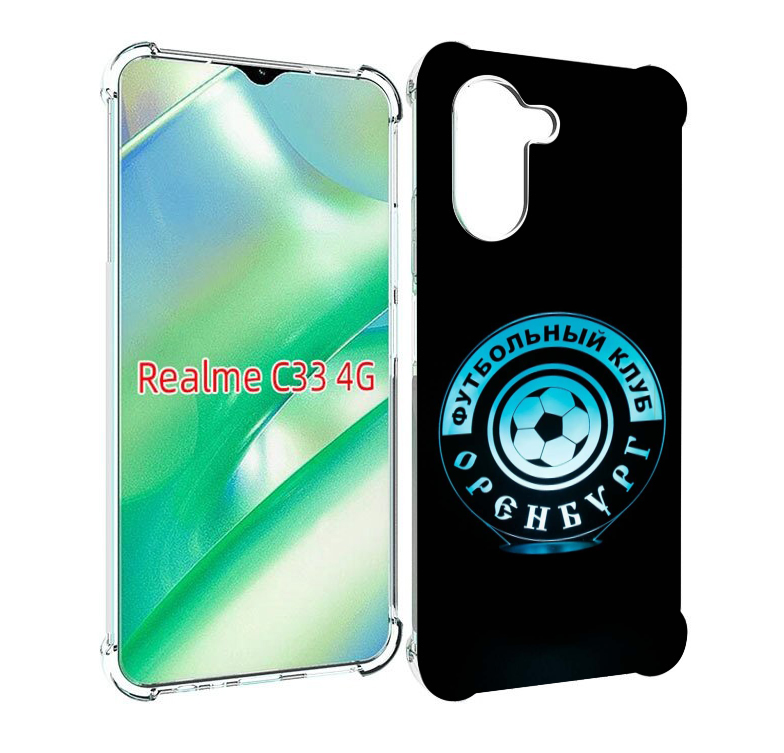 

Чехол MyPads фк оренбург для Realme C33 4G, Прозрачный, Tocco