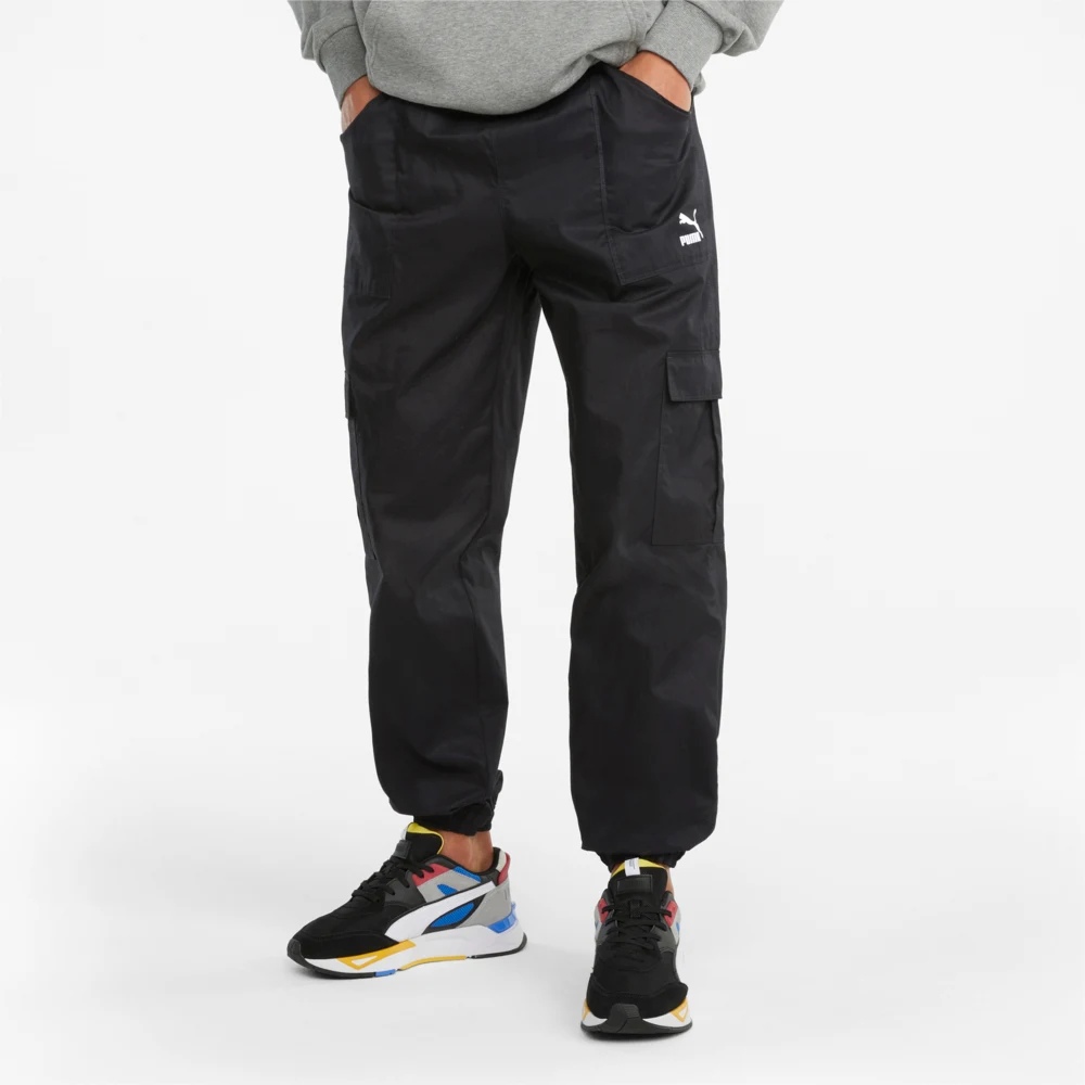

Спортивные брюки мужские PUMA 532160-01 черные M, 532160-01