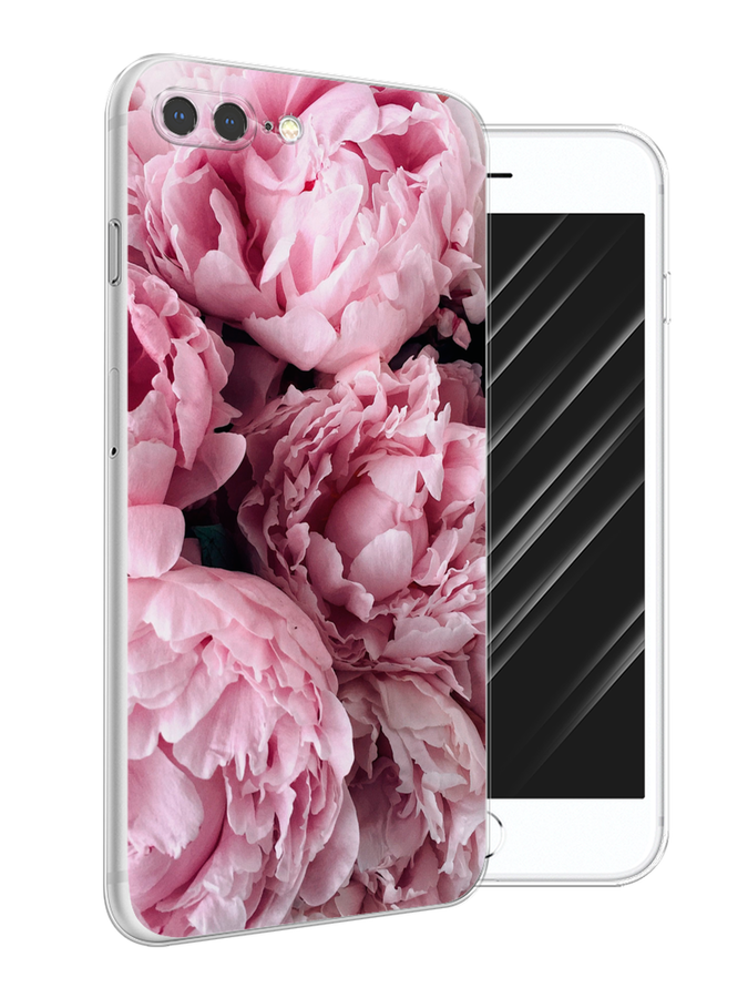 

Чехол Awog на Apple iPhone 7 Plus / Айфон 7 Plus "Нежные пионы", Разноцветный, 10750-8