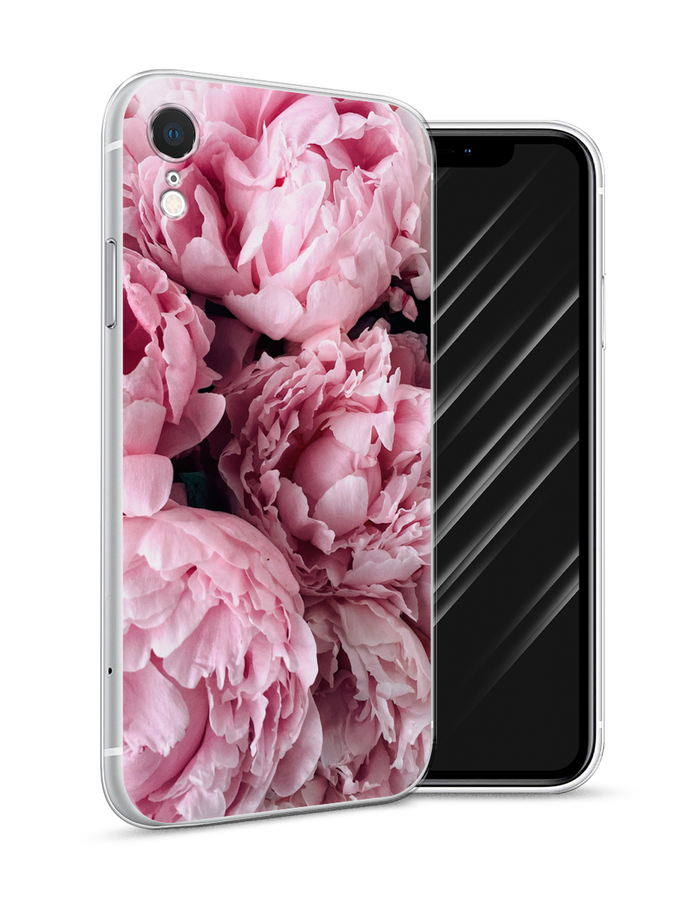 

Чехол Awog на Apple iPhone XR (10R) / Айфон XR (10R) "Нежные пионы", Разноцветный, 12050-8