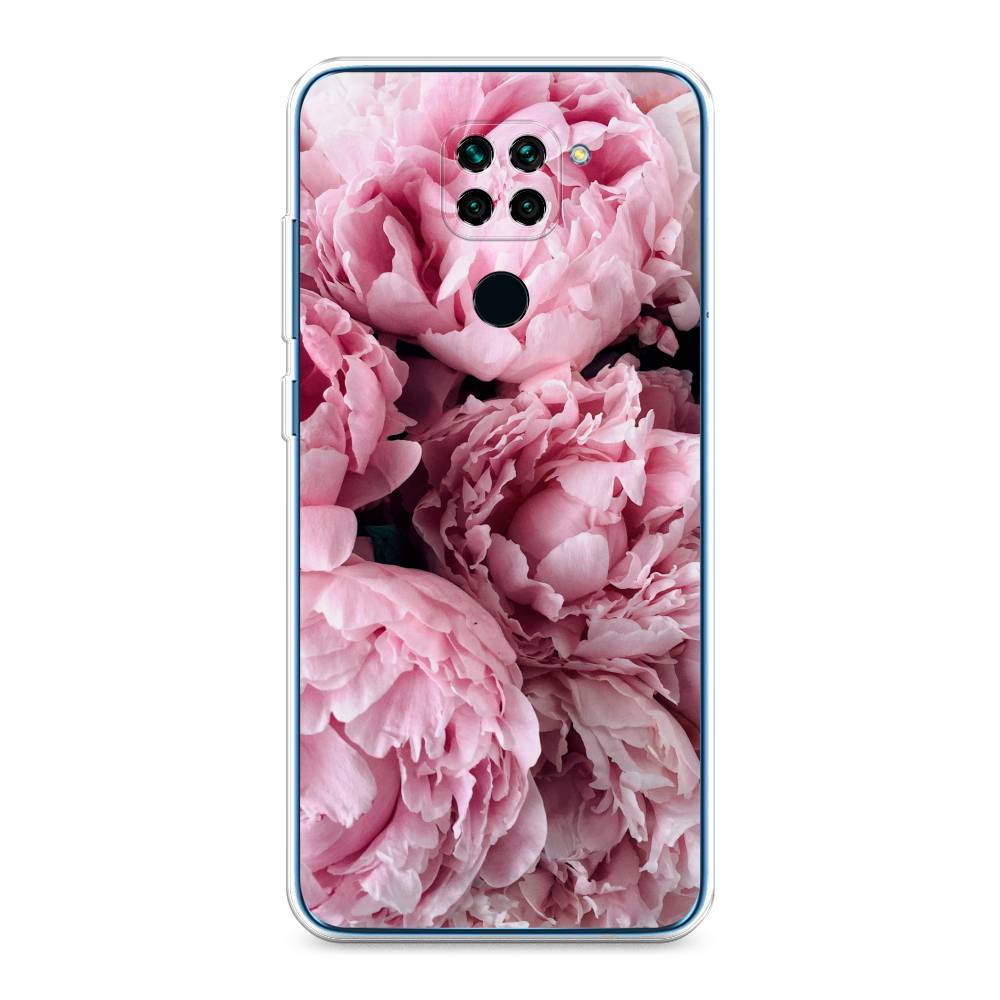 фото Чехол awog "нежные пионы" для xiaomi redmi note 9