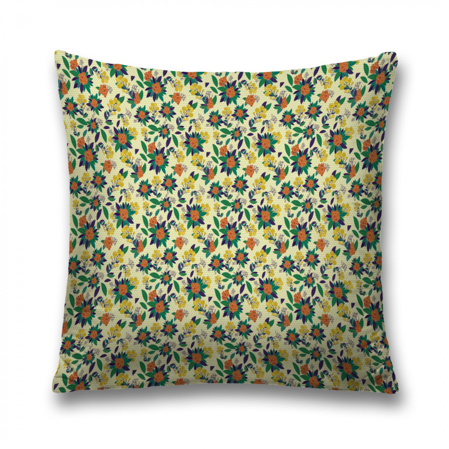 

Наволочка декоративная JoyArty "Ягодные букеты" на молнии, 45x45 см, Ягодные букеты