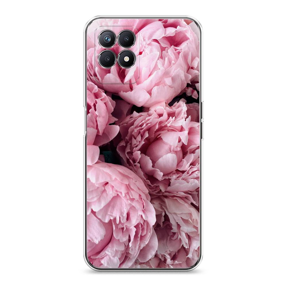 

Чехол Awog на Realme 8i "Нежные пионы", Разноцветный, 257350-8