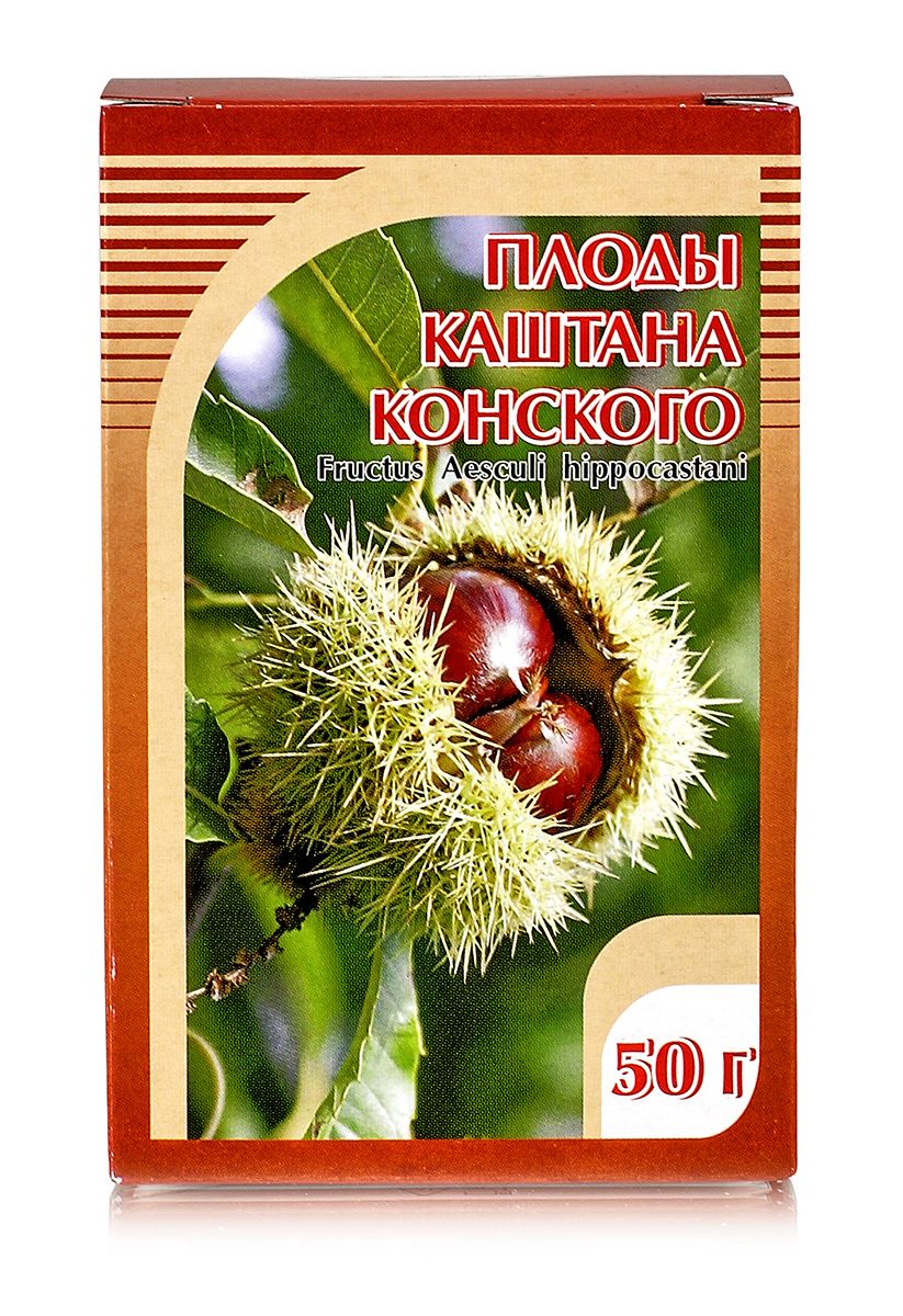 Каштан конский, плоды 50гр.