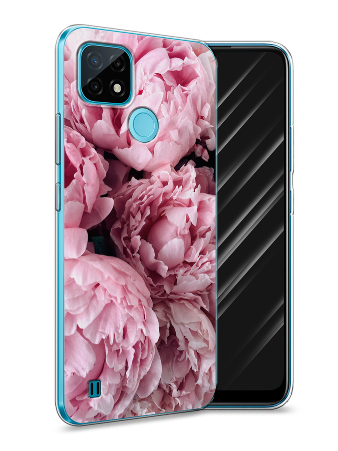 

Чехол Awog на Realme C21 "Нежные пионы", Разноцветный, 254950-8