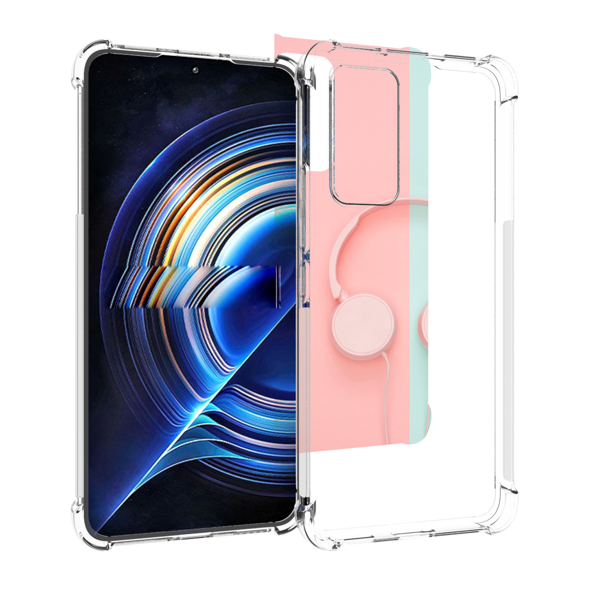 

Чехол MyPads наушники-минимализм для Tecno Camon 19 Neo, Прозрачный, Tocco