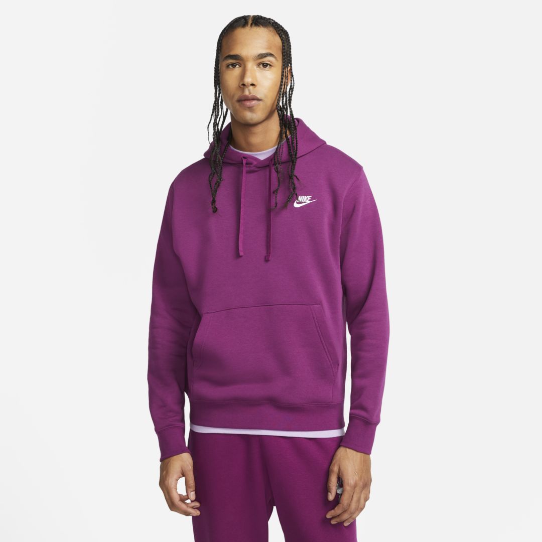 Худи мужское Nike 826433-615 фиолетовое XL