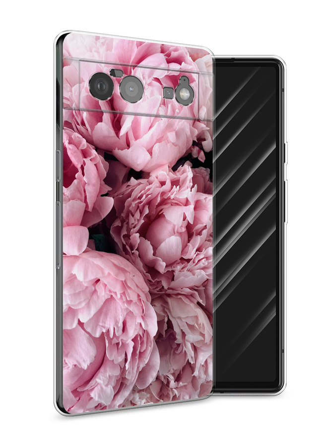 

Чехол Awog на Google Pixel 6 "Нежные пионы", Разноцветный, 270850-8