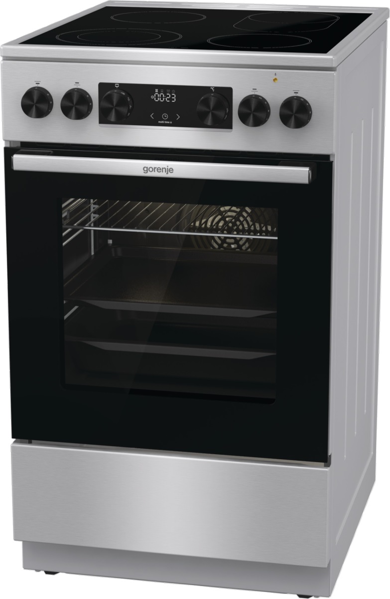 

Электрическая плита Gorenje GECS5C70XA серебристый, GECS5C70XA