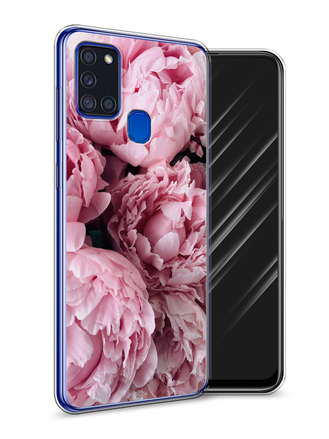 

Чехол Awog на Samsung Galaxy A21s / Самсунг A21s "Нежные пионы", Разноцветный, 2100250-8