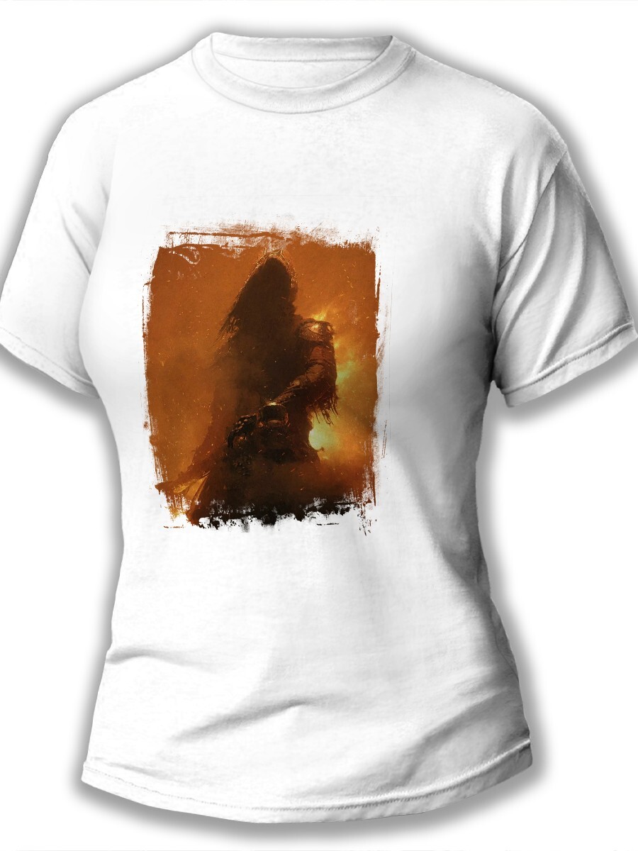 Футболка женская На стиле! F-W-2508-1352 белая, 2XL