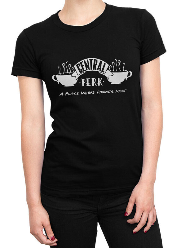 

Футболка женская Dream Shirts Сериал "Друзья" Женская 50008481 черная M, Сериал "Друзья" Женская 50008481