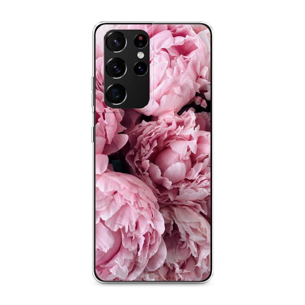 

Чехол Awog на Samsung Galaxy S21 Ultra / Самсунг S21 Ultra "Нежные пионы", Разноцветный, 2102250-8