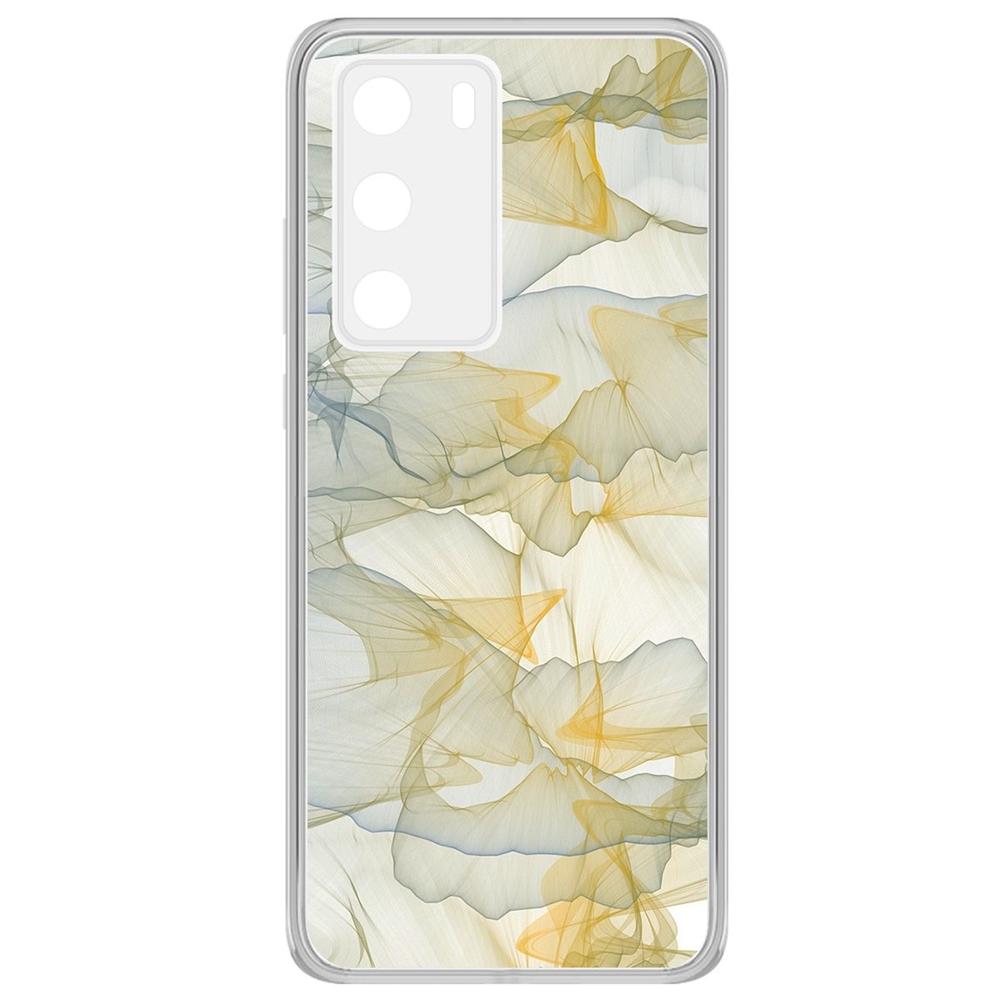 

Чехол-накладка Krutoff Clear Case Абстракт 6 для Huawei P40