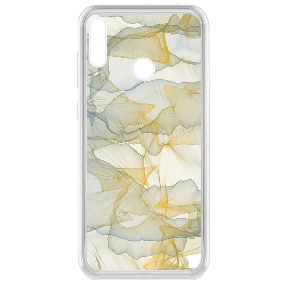 

Чехол-накладка Krutoff Clear Case Абстракт 6 для Huawei Y7 (2019), Прозрачный