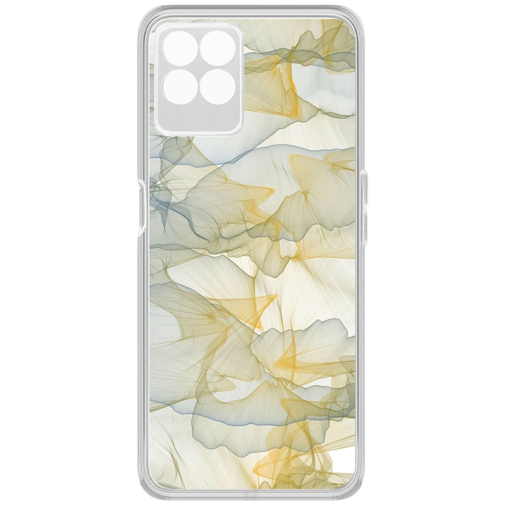 

Чехол-накладка Krutoff Clear Case Абстракт 6 для Realme 8i