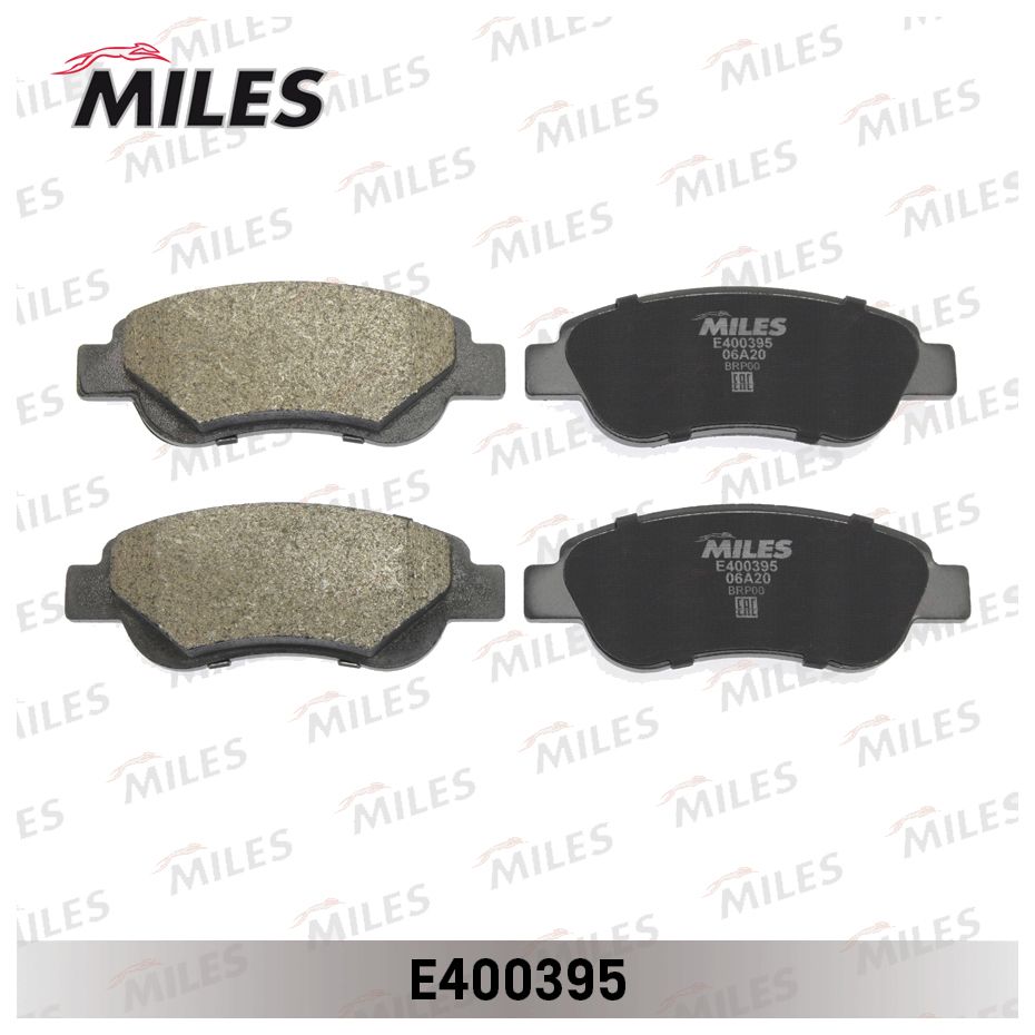 

Тормозные колодки Miles передние для Toyota Aygo/Peugeot 107, 108/Citroen C1 05-14 E100395