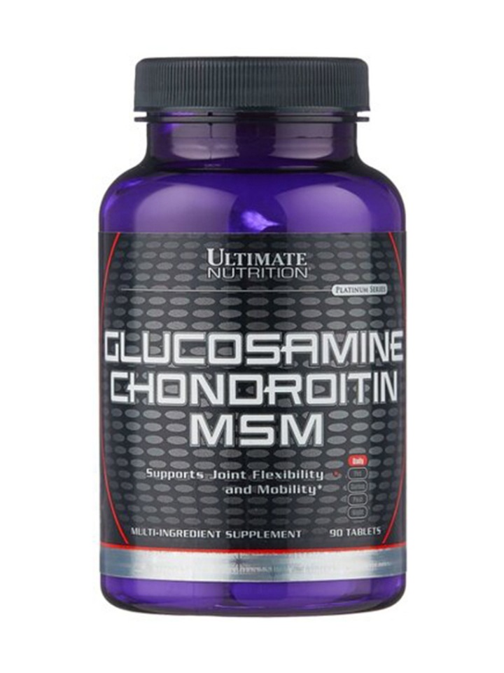 Глюкозамин хондроитин MSM Ultimate Nutrition 90 табл