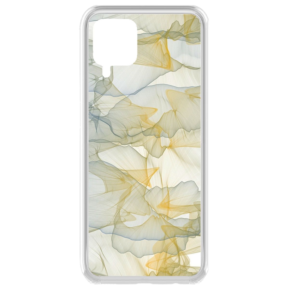 

Чехол-накладка Krutoff Clear Case Абстракт 6 для Samsung Galaxy A12 (A125), Прозрачный