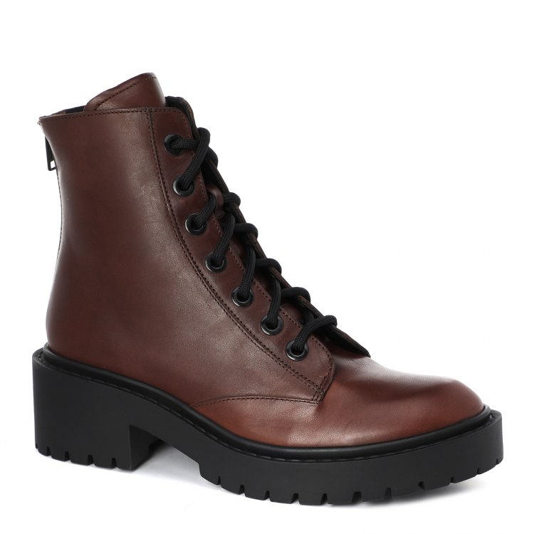 фото Женские ботинки kenzo pike lace-up boot bt340 цв. темно-коричневый 35 eu