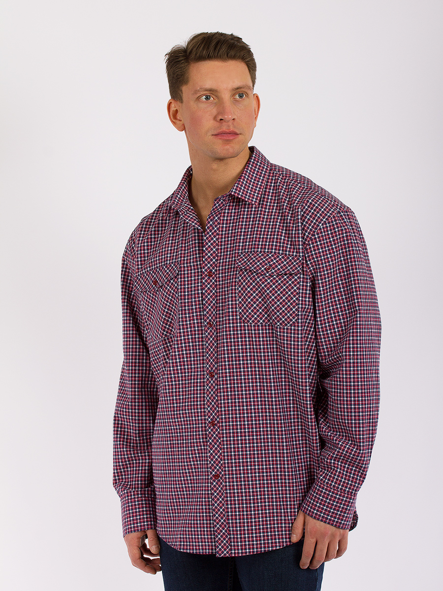 Рубашка мужская PALMARY LEADING GD57000762 красная 6XL