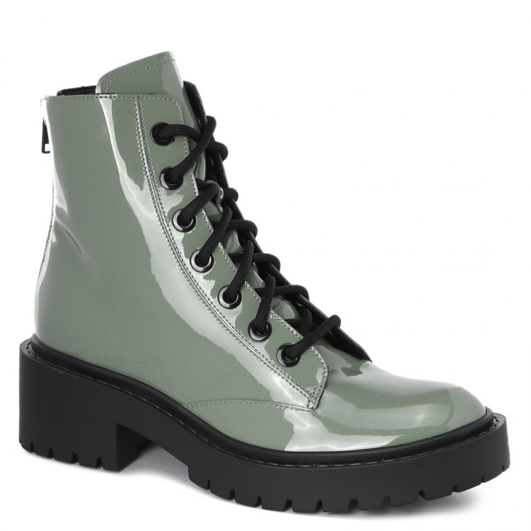 фото Женские ботинки kenzo pike lace-up boot bt340 цв. светло-зеленый 40 eu