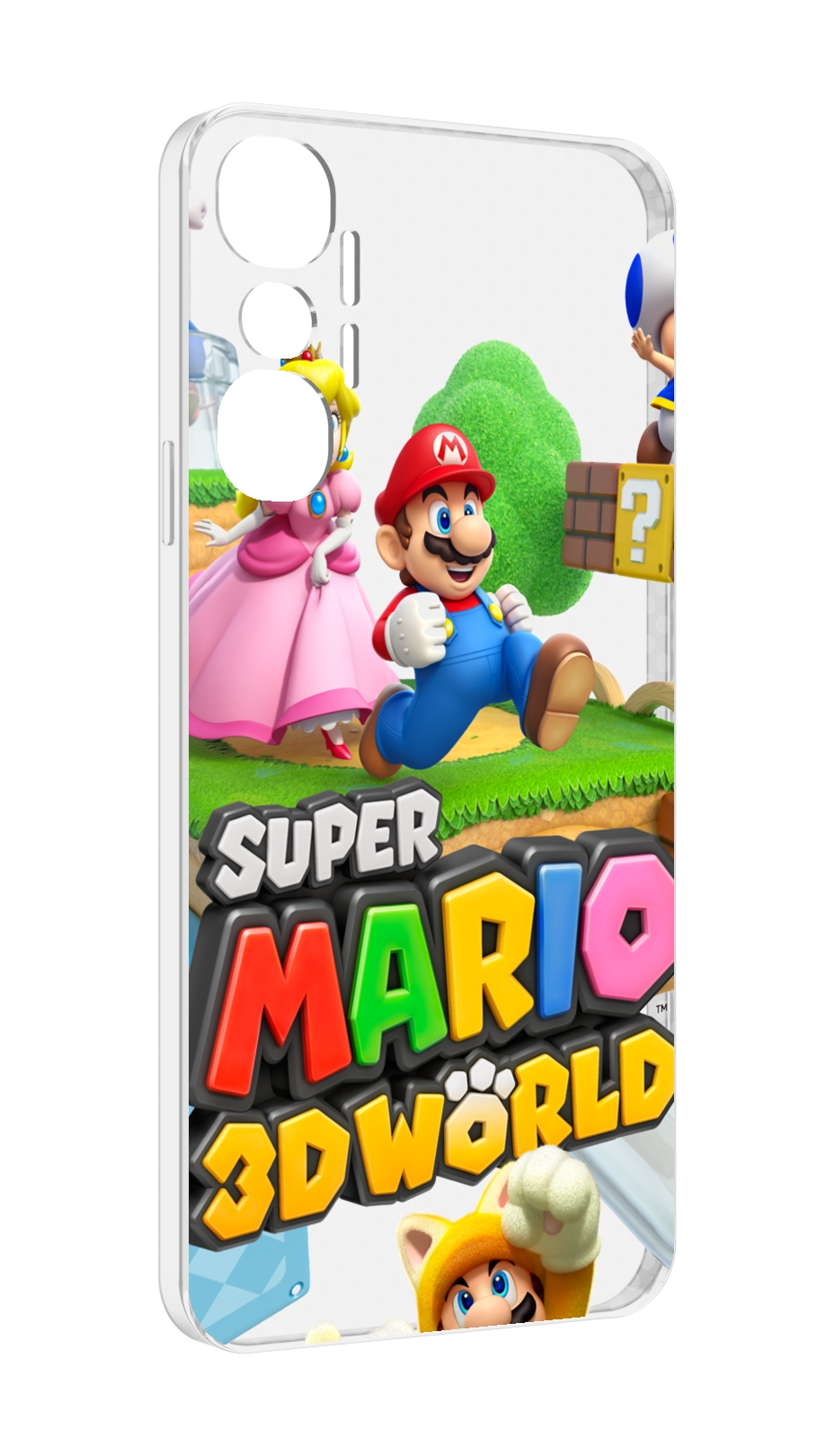 

Чехол MyPads Super Mario 3D World для Infinix Hot 20 4G, Прозрачный, Tocco