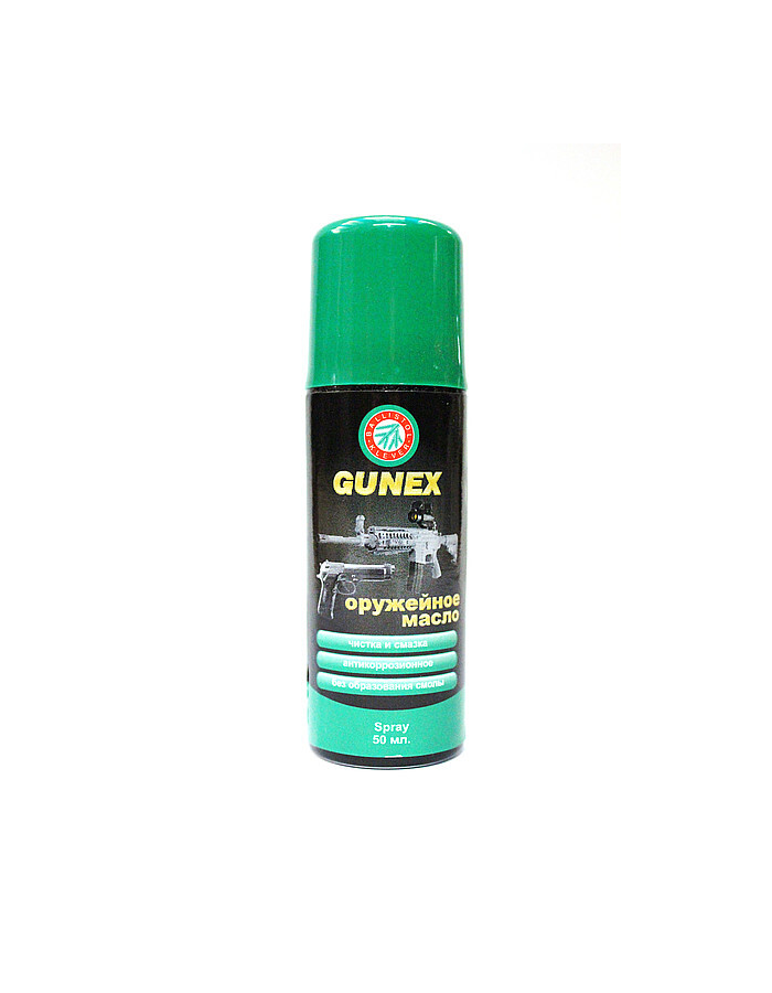 Масло оружейное Klever- Ballistol Gunex spray 50мл