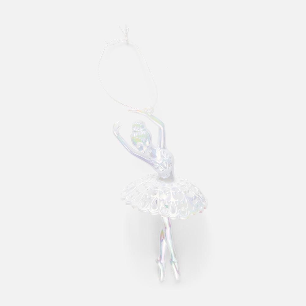 Украшение новогоднее Феникс-Презент Балерина подвесное, полистирол, 1 шт.