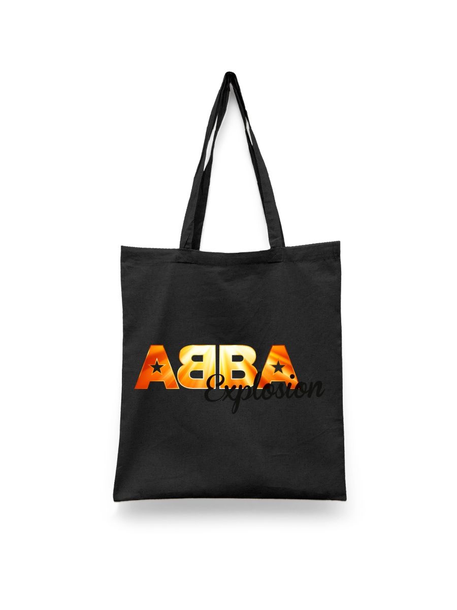 

Шоппер унисекс Каждому Своё Abba/Абба/Группа MGAB3, черный, Abba/Абба/Группа MGAB3
