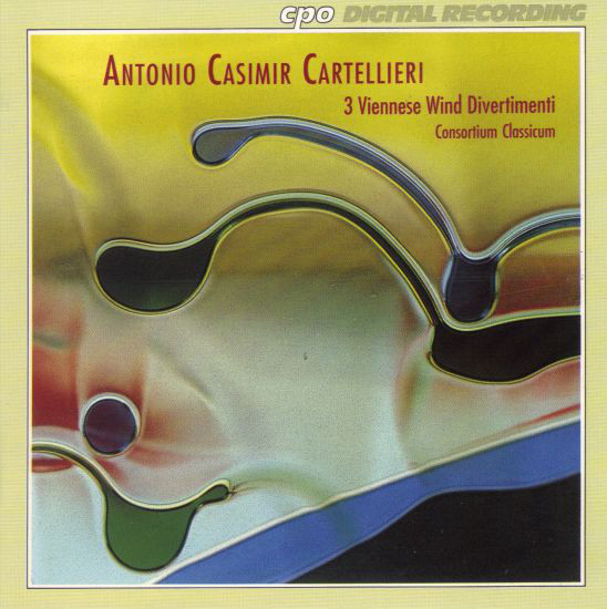 CARTELLIERI 3 Viennese Wind Divertimenti - Consortium Classicum (1 CD)