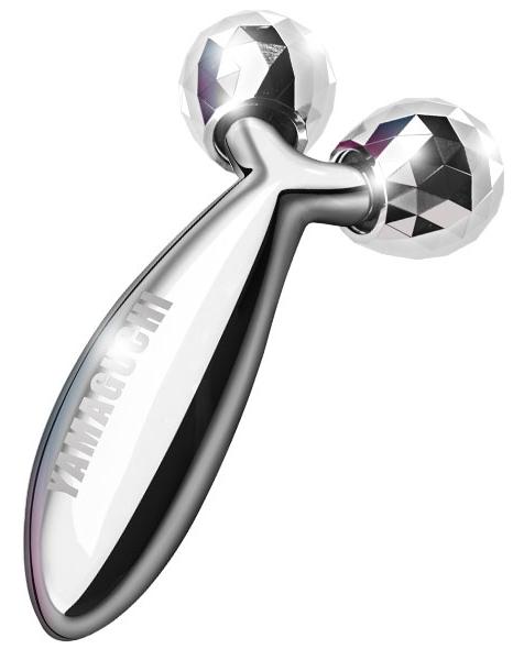 фото Массажер для лица и тела yamaguchi face and body 3d roller (silver)