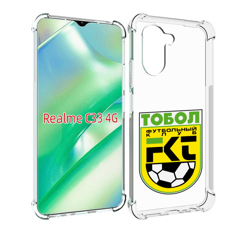 

Чехол MyPads фк тобол мужской для Realme C33 4G, Прозрачный, Tocco