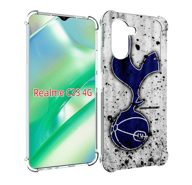 

Чехол MyPads фк тоттенхэм лондон для Realme C33 4G, Прозрачный, Tocco