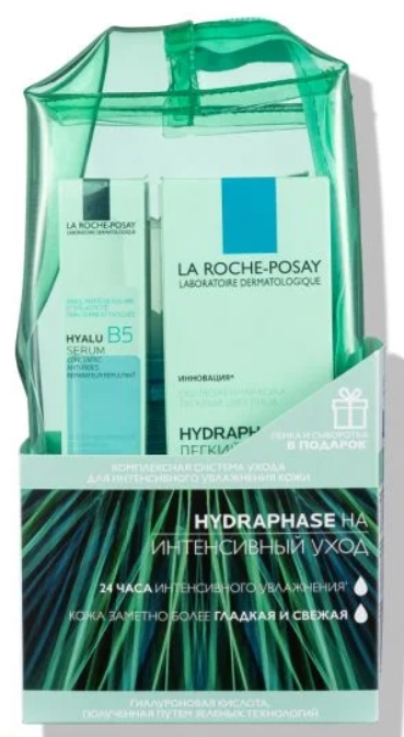 фото Набор la roche-posay hydraphase 4 средства в косметичке l'oreal paris