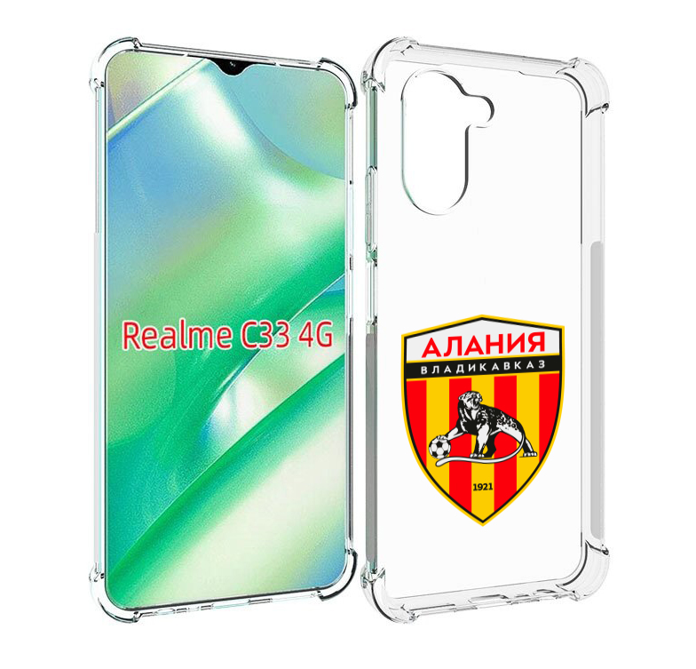 

Чехол MyPads фк-алания-2 для Realme C33 4G, Прозрачный, Tocco