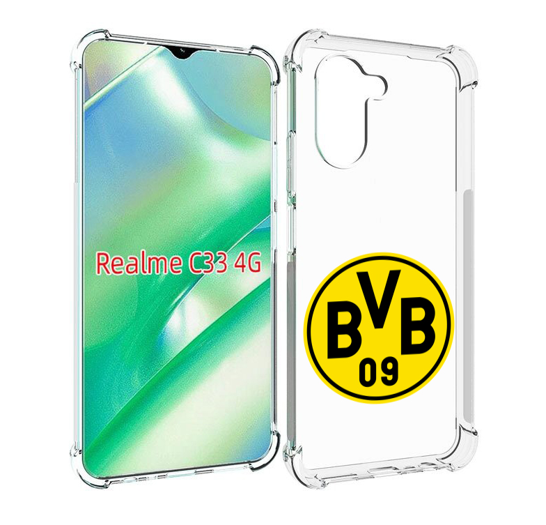 

Чехол MyPads фк-боруссия для Realme C33 4G, Прозрачный, Tocco