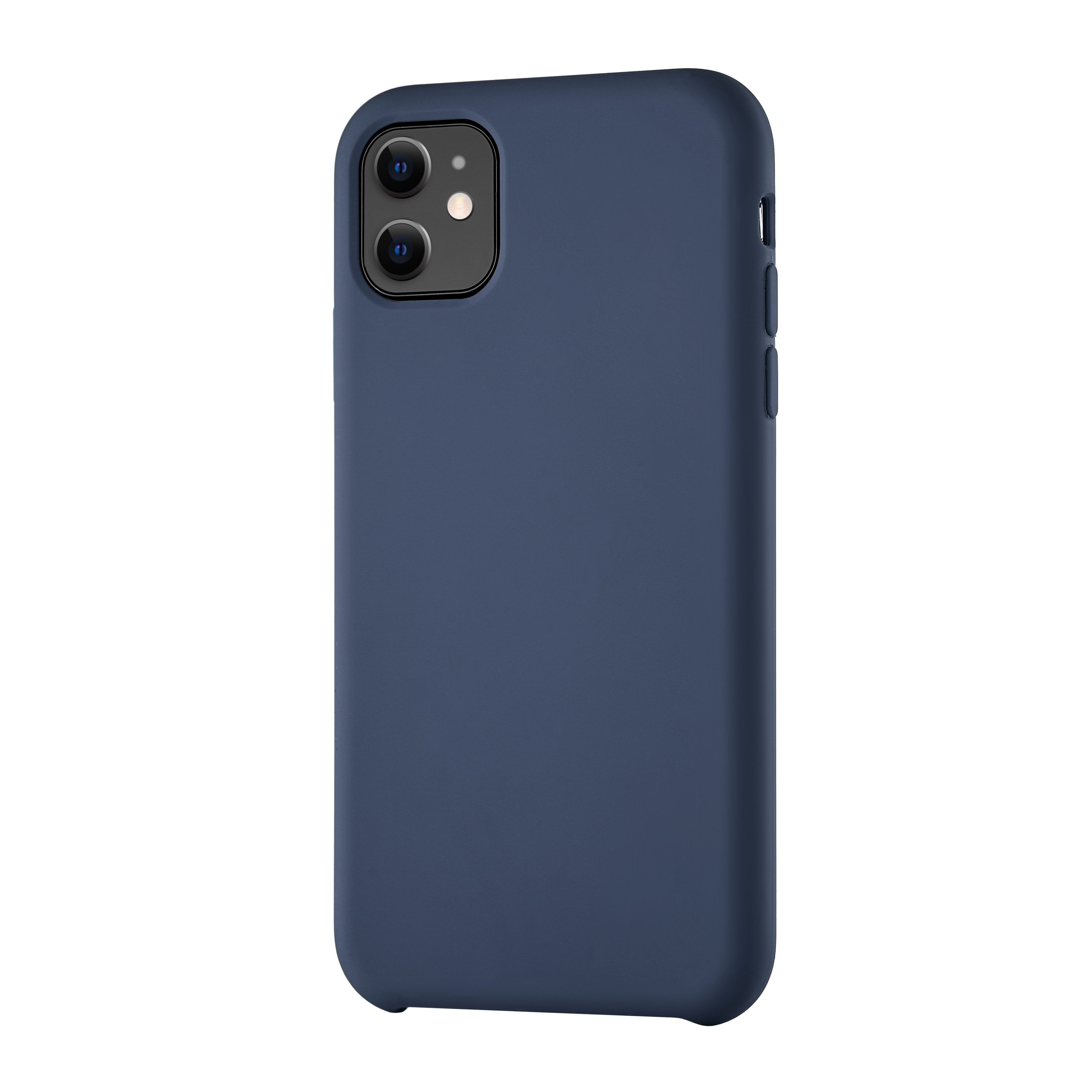 

Чехол uBear для iPhone 11, силикон soft touch, синий
