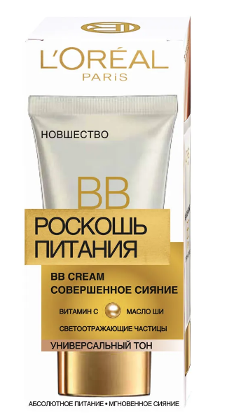 

Крем L'Oreal Dermo-Expertise для лица ВВ Роскошь питания Роскошь сияния 40 мл