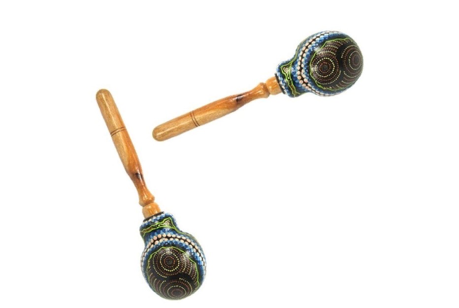 

Комплект из 2 шт индонезийских маракасов 27см, d.7,5см, arm_IN0156-04