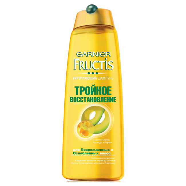 

Шампунь для волос Garnier Fructis тройное восстановление 400 мл, Fructis