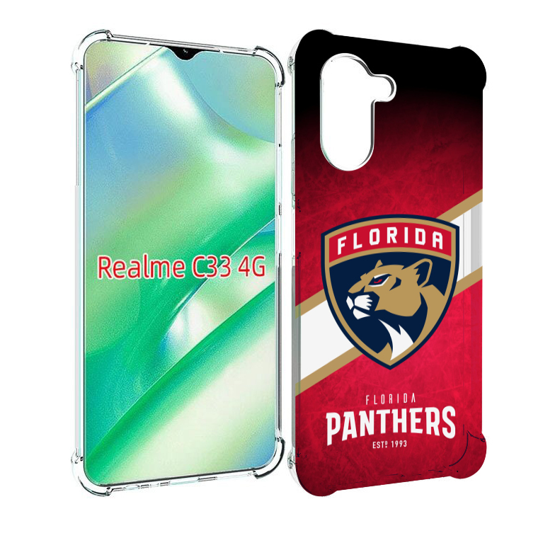 

Чехол MyPads флорида пантерс для Realme C33 4G, Прозрачный, Tocco