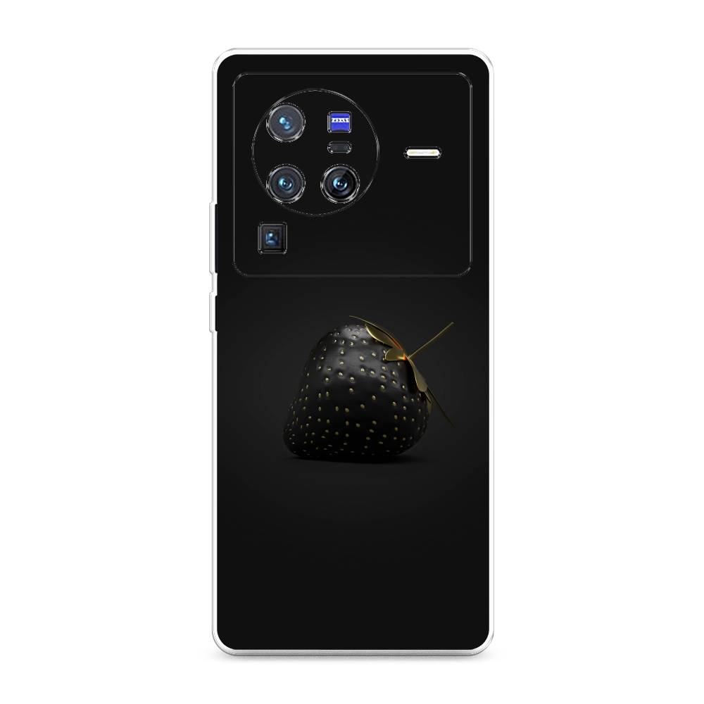 

Чехол Awog на Vivo X80 Pro "Черная клубника", Разноцветный, 266650-10